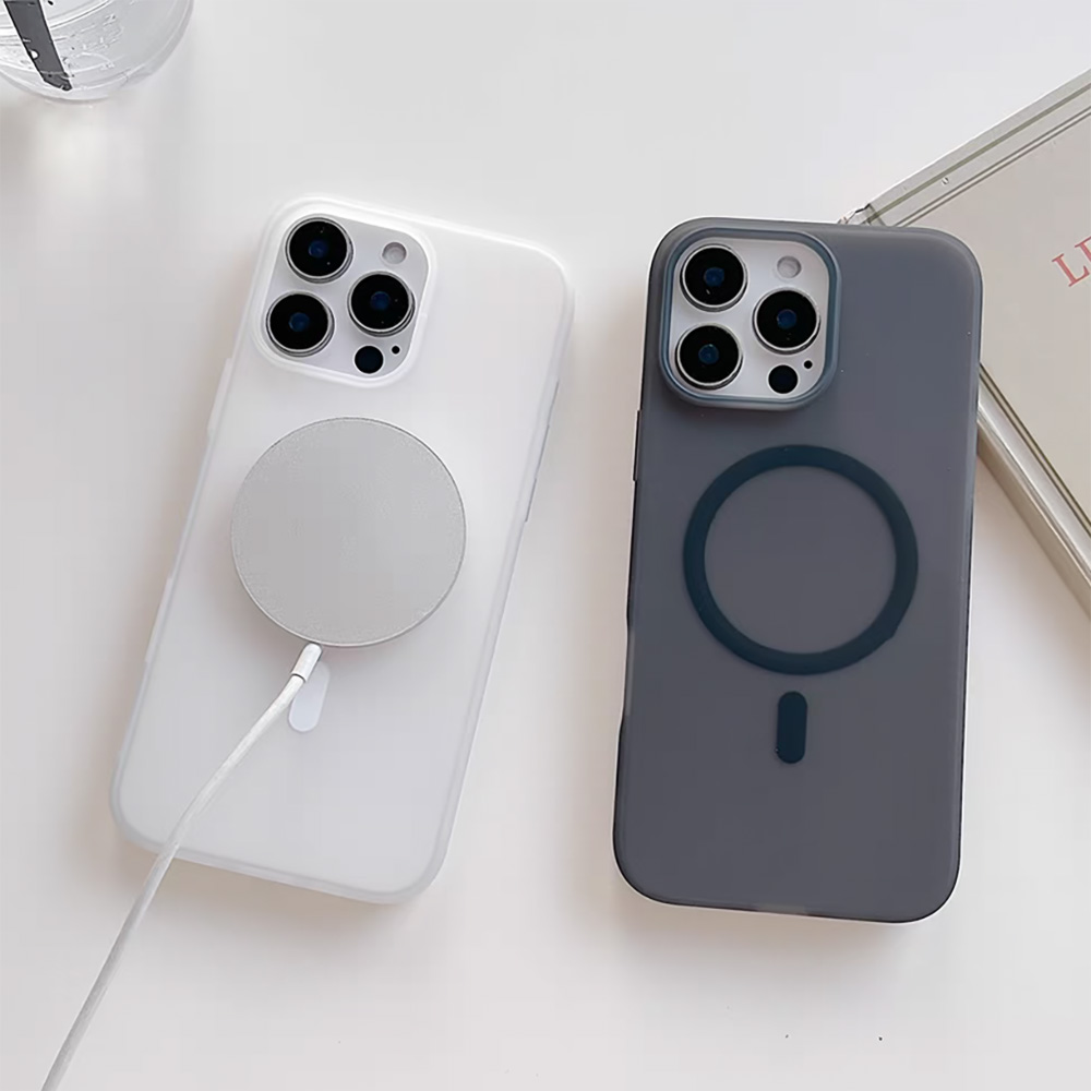 Phone Accessories Ring - Роскошный матовый чехол для телефона Magsafe