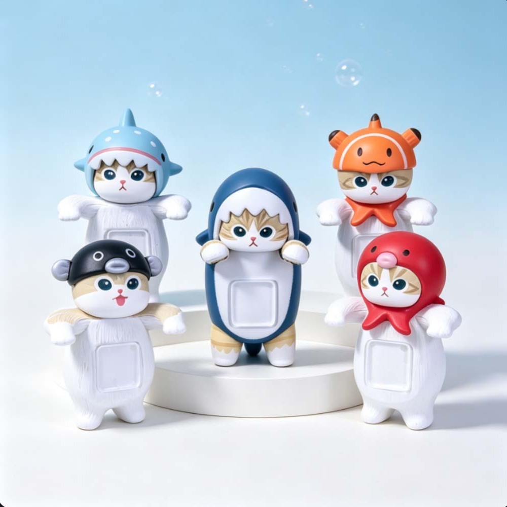 Phone Accessories Doll - Коллекционные фигурки Mofusand Blind Box Hippers: