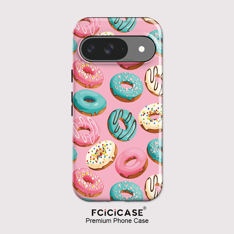 Google Pixel 9 - Чехол Fcicicase 2-в-1 с двойным слоем
