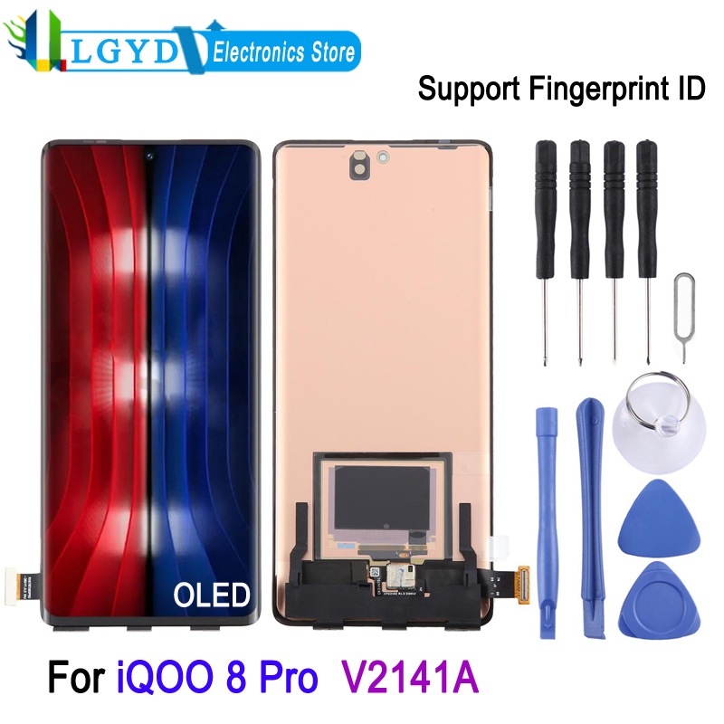 Phone Accessories Display Board - OLED ЖК-экран для vivo iQOO 8