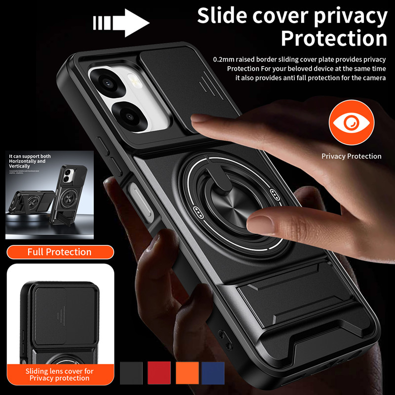 Phone Kickstand Ring - Бронированный чехол для телефона Oppo A6x