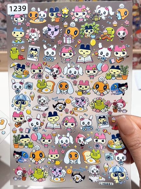 Phone Accessories Doll - Новые водонепроницаемые наклейки с тиснением в