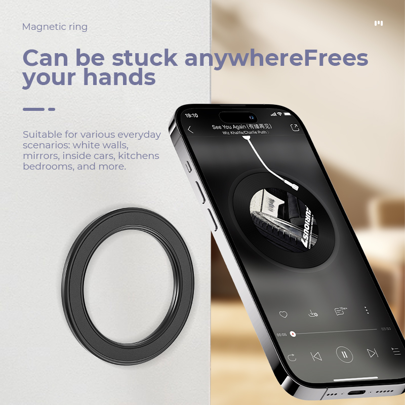 Phone Kickstand Ring - Сильное магнитное кольцо для телефона Magsafe,