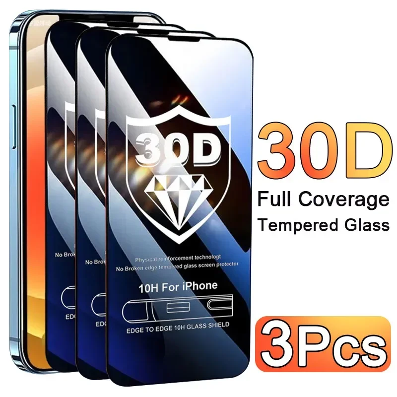 Phone Accessories Pouch - 3 шт. стеклянный защитный чехол для