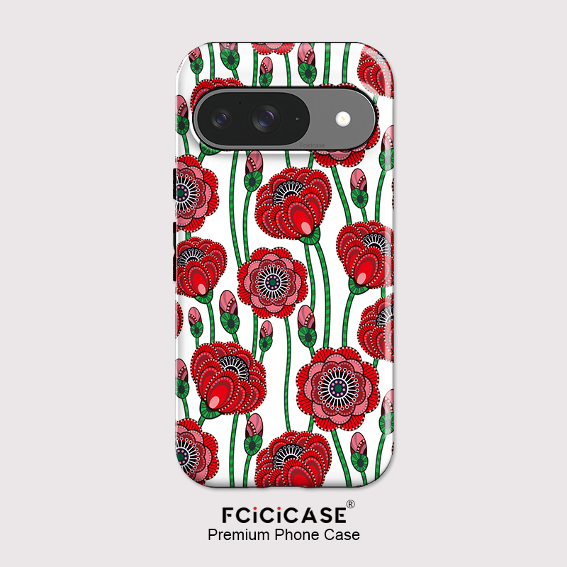 Google Pixel 9 - Акриловый матовый чехол Fcicicase для Google