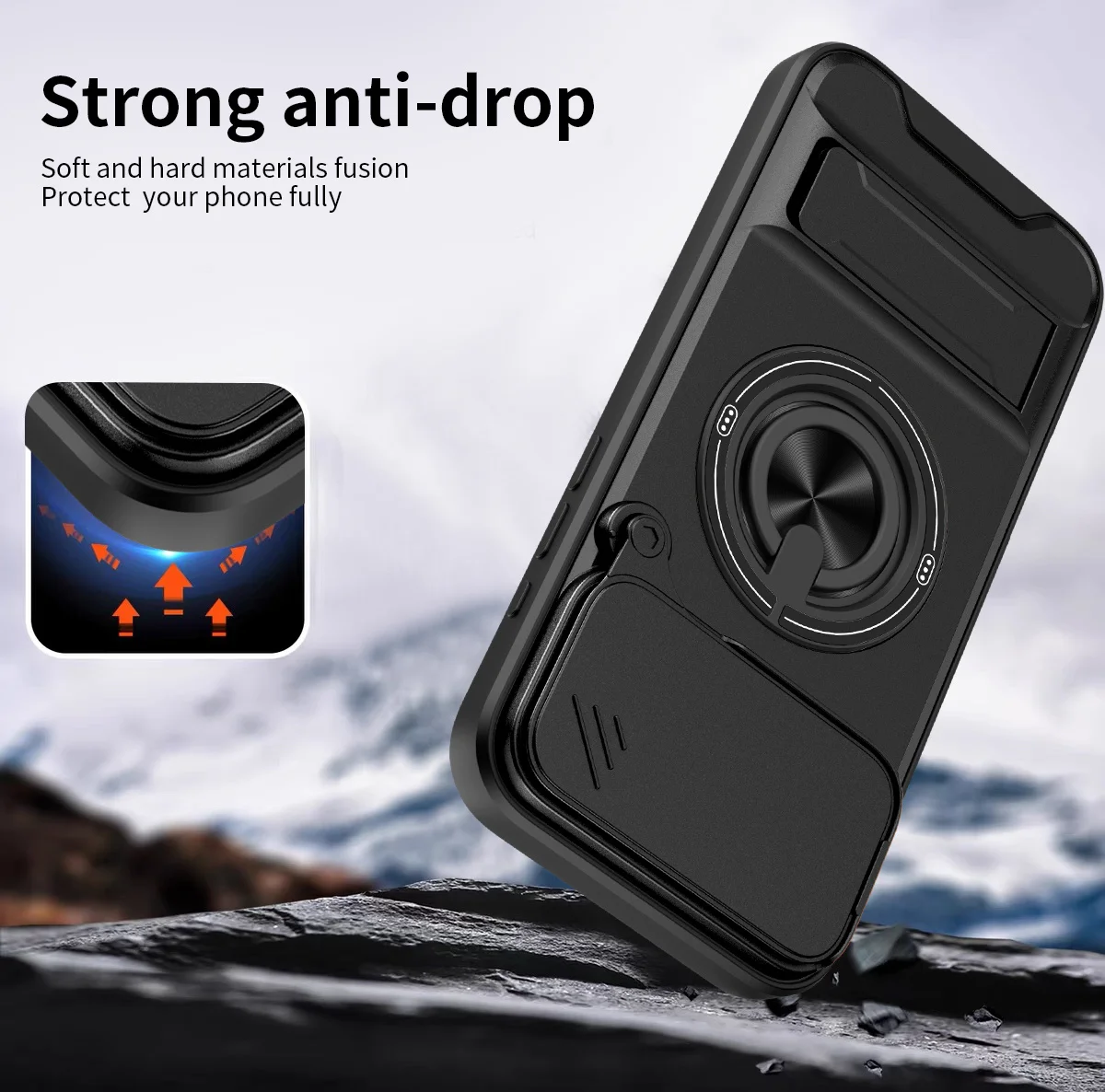 Магнитный чехол для телефона I – обзор и цена Phone Kickstand Ring