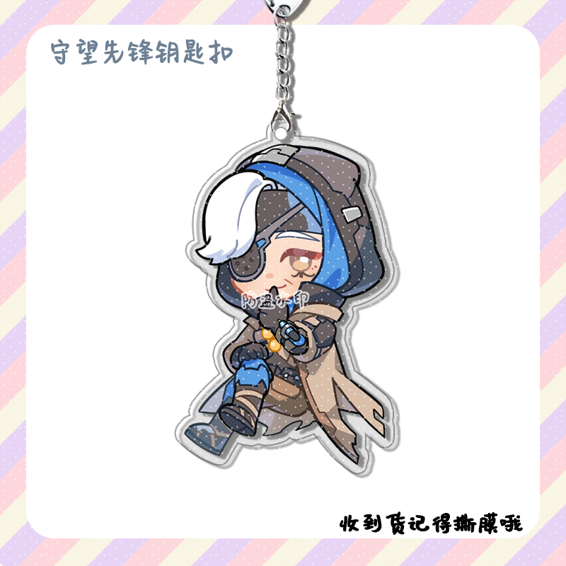 4 шт., аниме-игра Overwatch Co – обзор и цена Phone Accessories Charms
