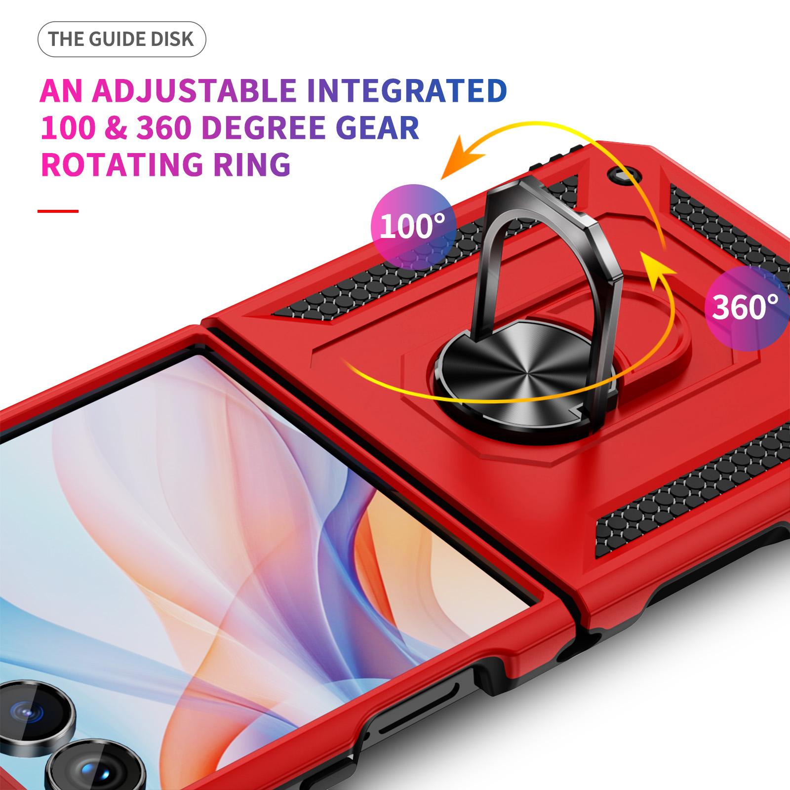 Противоударный чехол для телеф – обзор и цена Phone Kickstand Ring