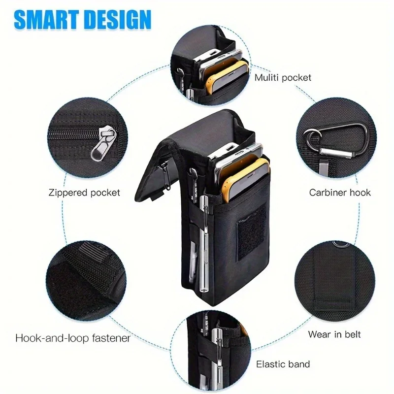 Многофункциональная сумка для  – обзор и цена Phone Accessories Pouch