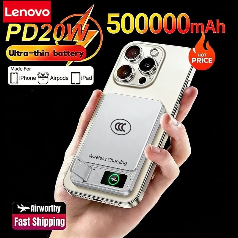 Lenovo CCC 10000mAh Slim Origi – обзор и цена Power Bank Slim
