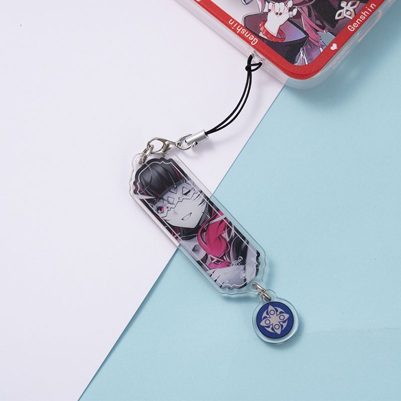 Набор из 8 брелоков в стиле ан – обзор и цена Phone Accessories Charms