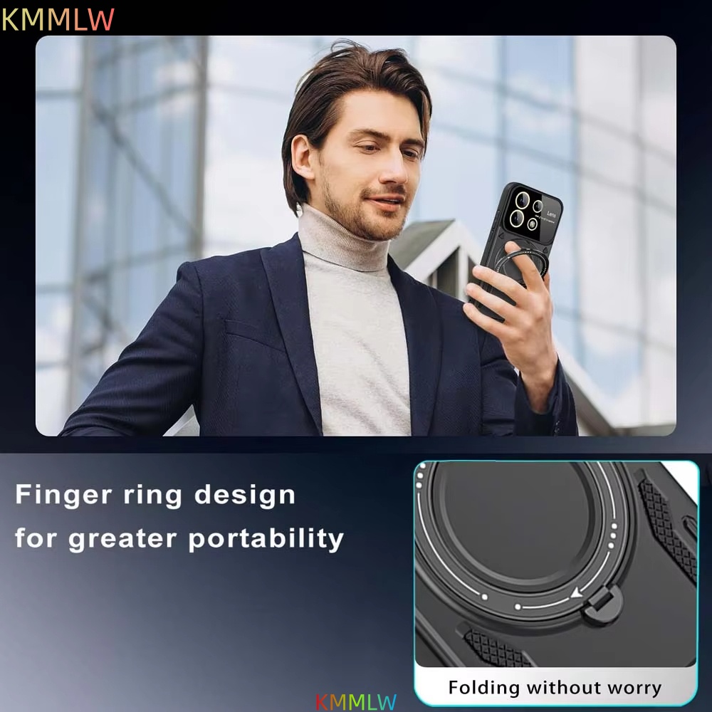 Противоударный защитный чехол  – обзор и цена Phone Kickstand Ring