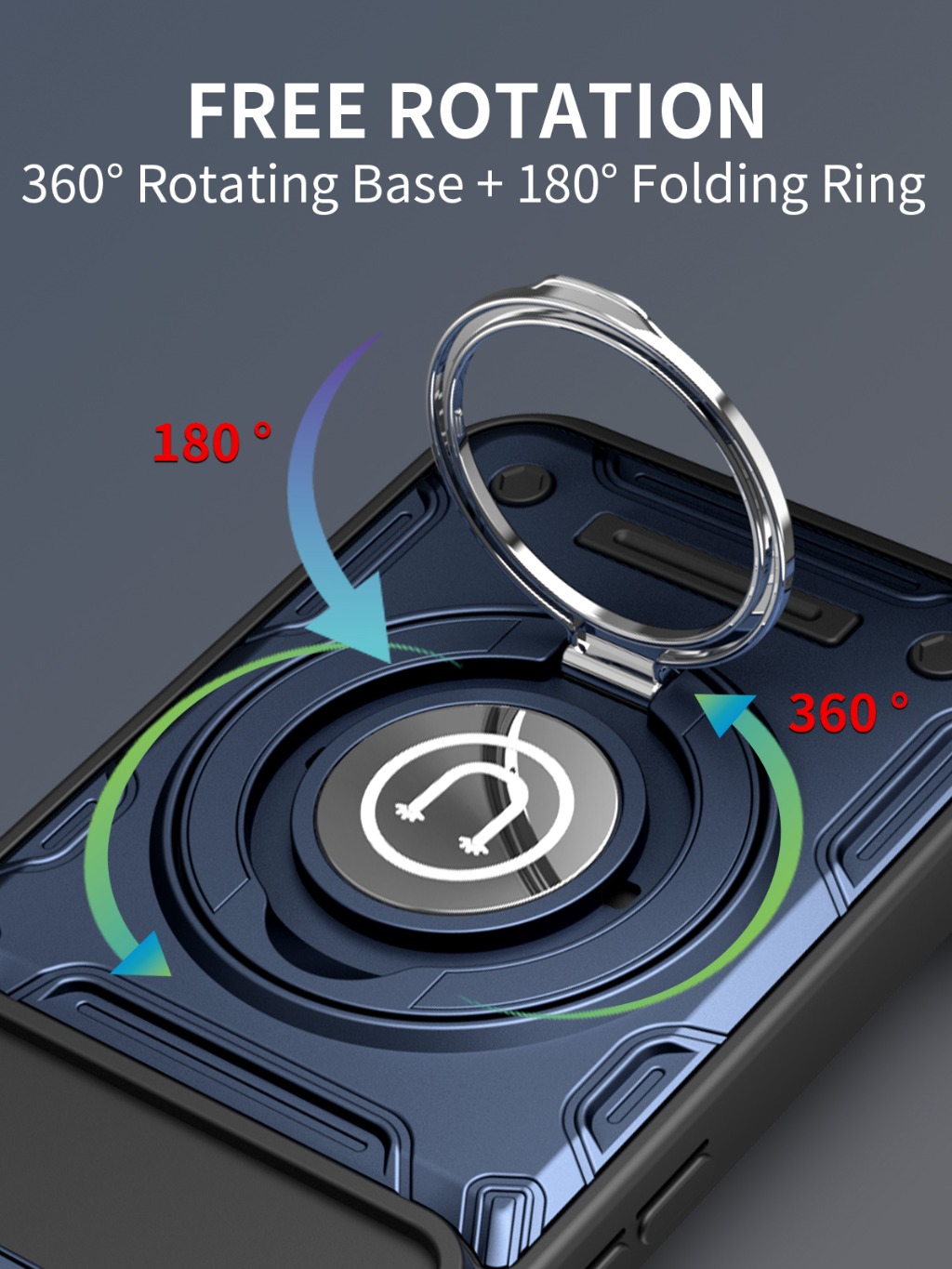 Магнитное крепление для автомо – обзор и цена Phone Kickstand Ring