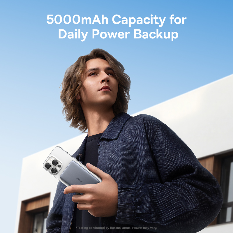 Baseus 5000 мАч Магнитный внеш – обзор и цена Power Bank Slim