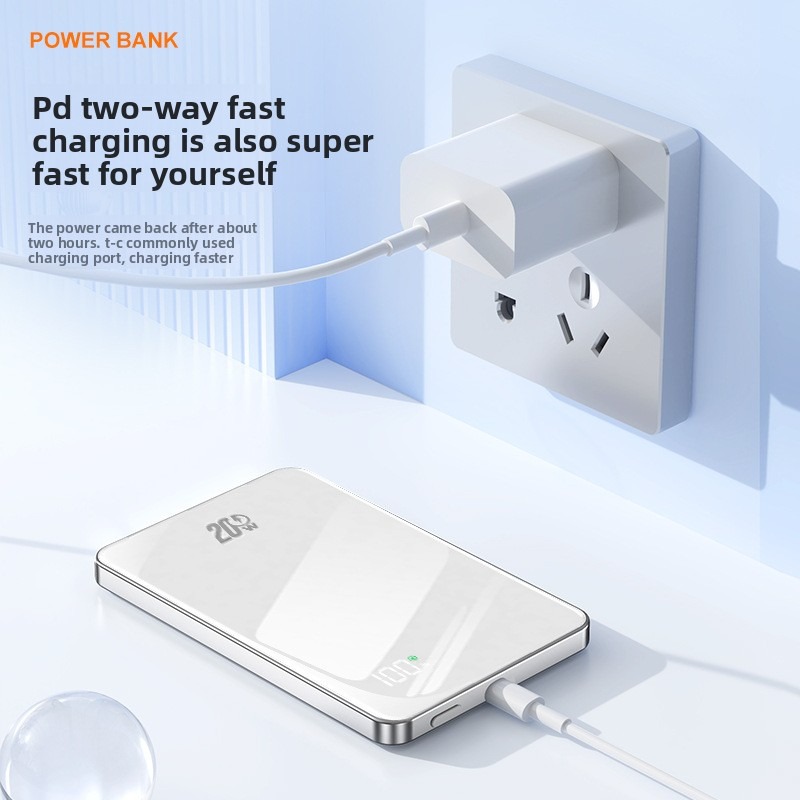 Ультратонкий магнитный беспров – обзор и цена Power Bank Slim