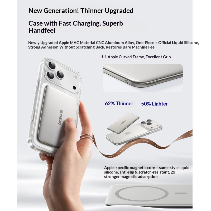 Беспроводной магнитный поверба – обзор и цена Power Bank Slim