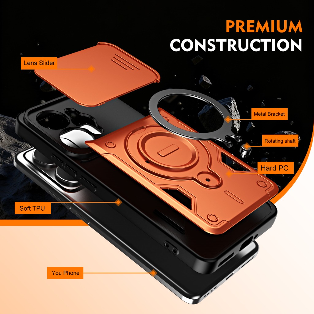 Противоударный чехол для телеф – обзор и цена Phone Kickstand Ring