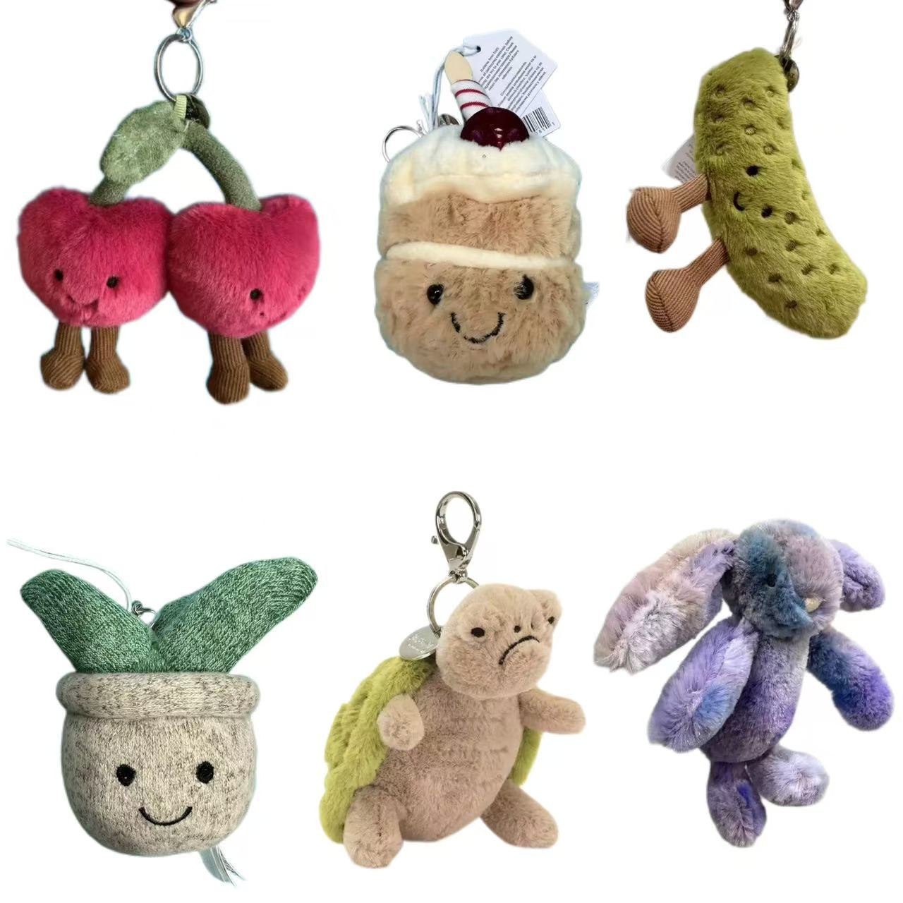 Новый плюшевый брелок для ключ – обзор и цена Phone Accessories Charms
